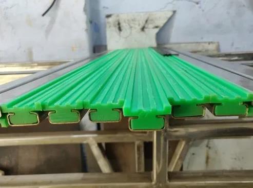 Направляющие для цепных гусениц из Uhmwpe
