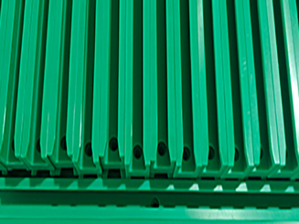 Направляющие для цепных гусениц из Uhmwpe