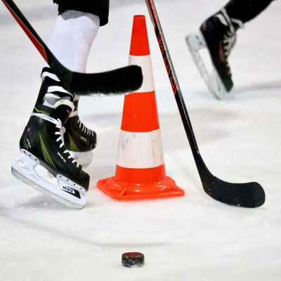 Коврик для тренировочной стрельбы по хоккею со щитом