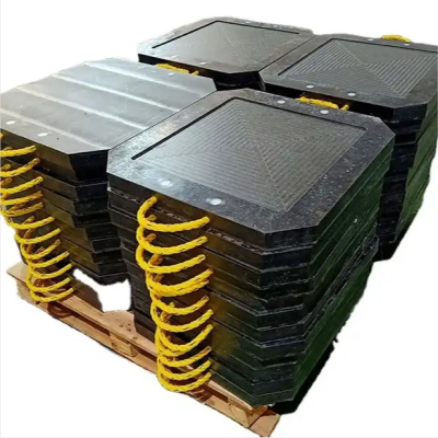 Накладки на выносные опоры крана