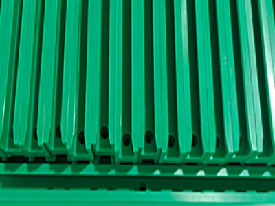 Направляющие для цепных гусениц из Uhmwpe