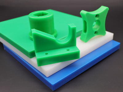 Обработанная деталь из СВМПЭ