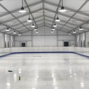 Стрелковая площадка для хоккея с шайбой