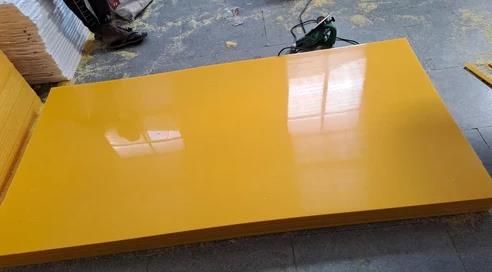 Желтый лист из СВМПЭ Yellow UHMWPE Sheet